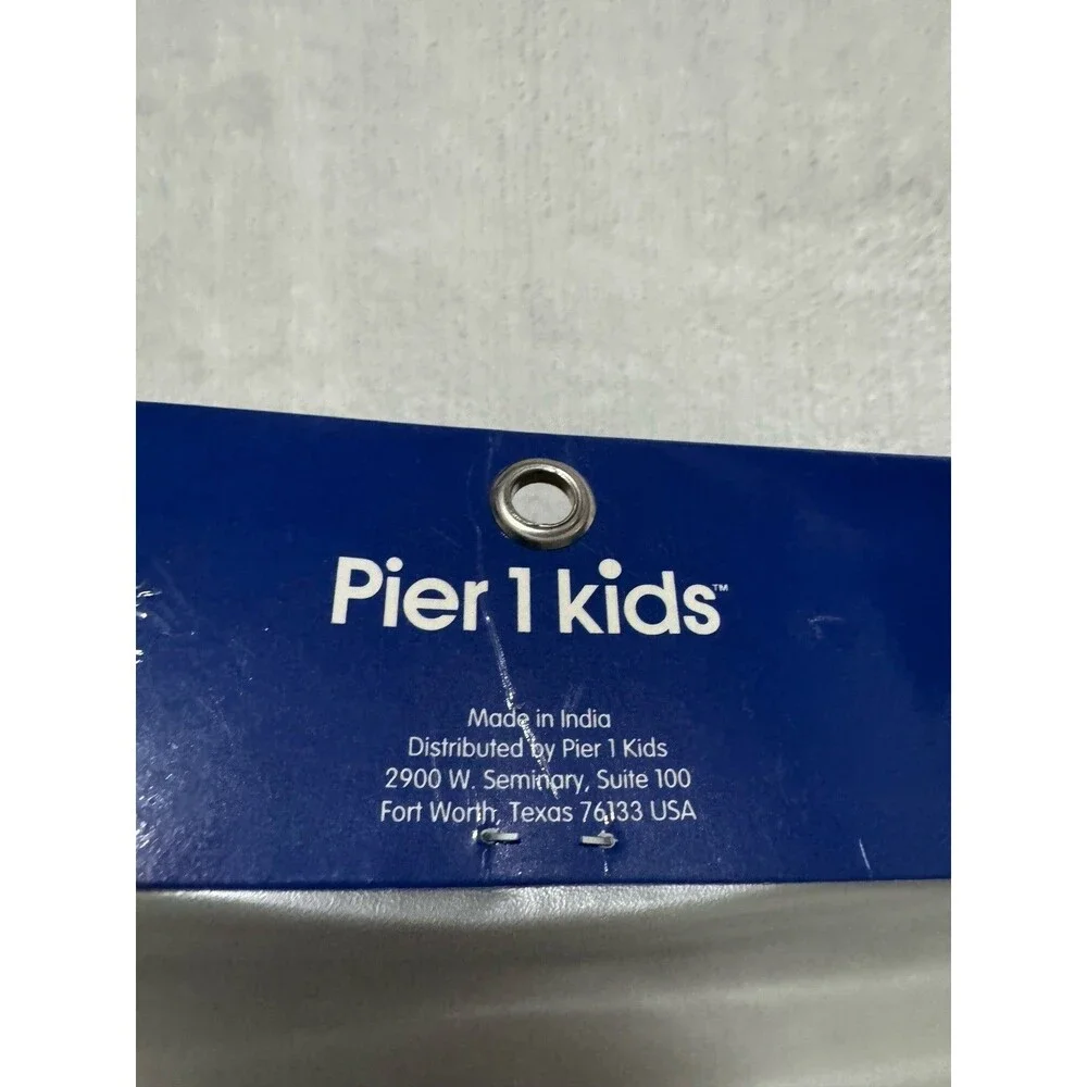 Pier 1 Kids Window Treatment Finials Set of 2 Silver Mirrored Disco Ball Curtain